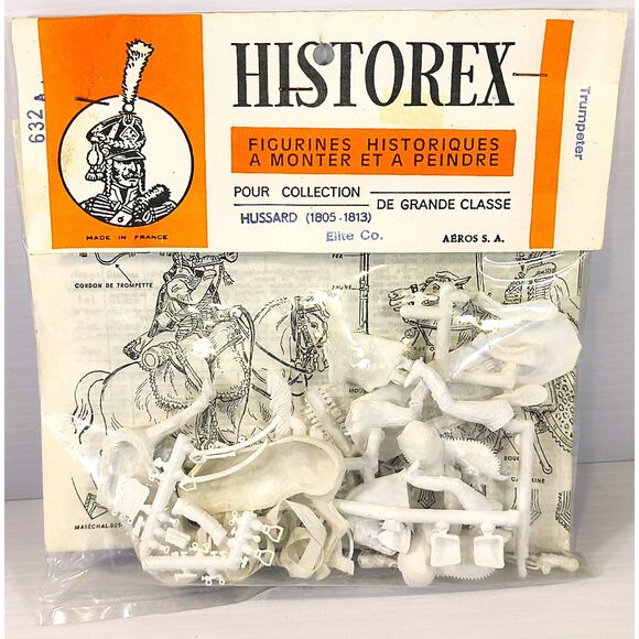 Historex Historical Figurines HUSSARD 1805-1813 ELITE CO. TRUMPETER, See Pics! - Picture 1 of 3